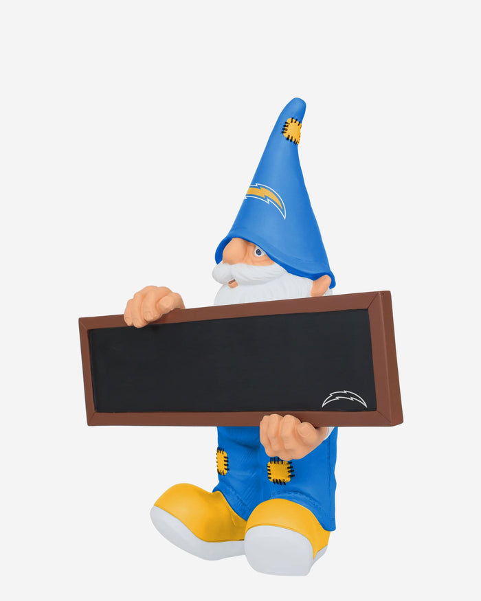 Los Angeles Chargers Chalkboard Sign Gnome FOCO - FOCO.com