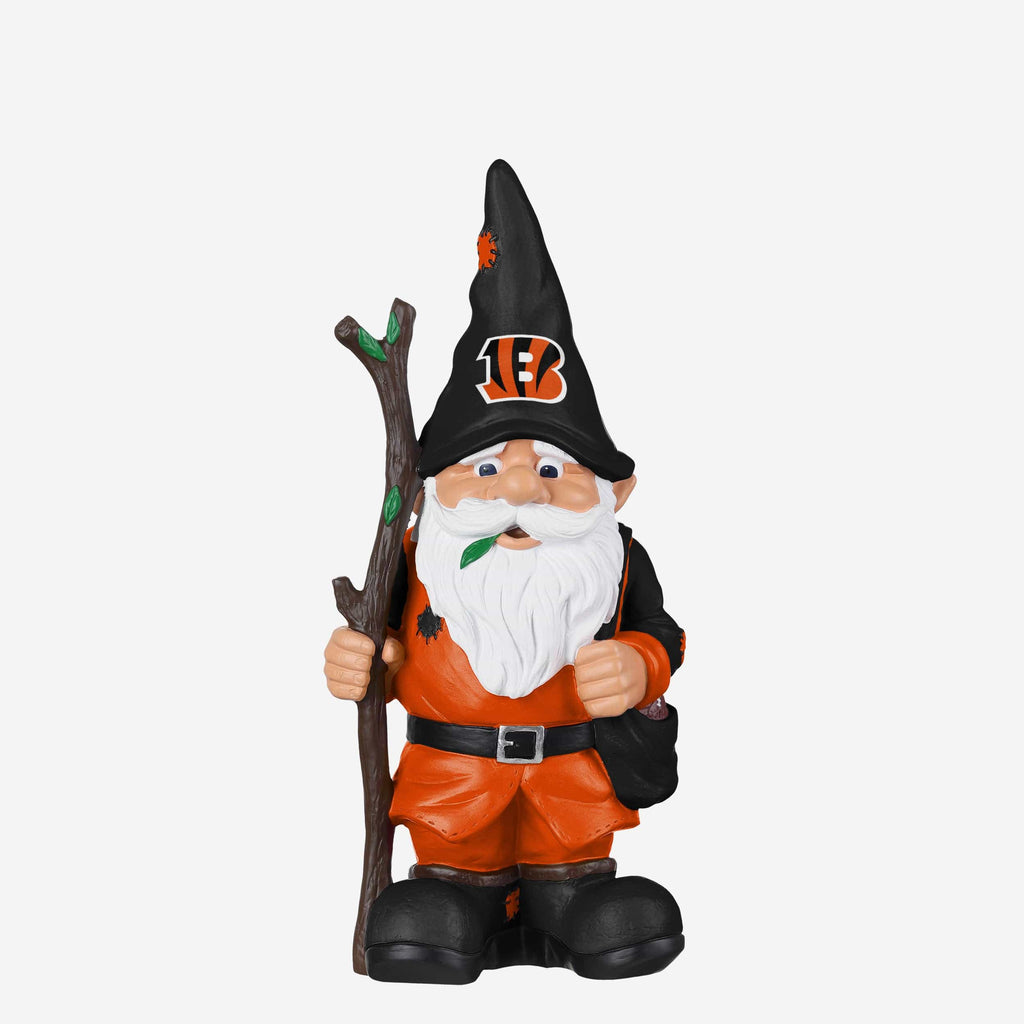 Cincinnati Bengals Holding Stick Gnome FOCO - FOCO.com