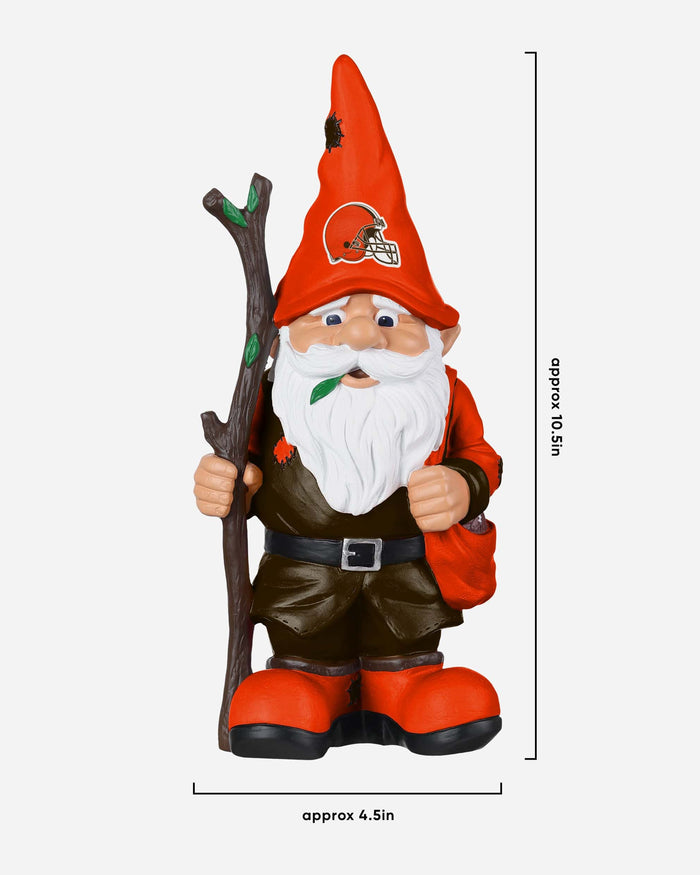 Cleveland Browns Holding Stick Gnome FOCO - FOCO.com