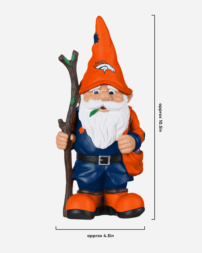 Denver Broncos Holding Stick Gnome FOCO - FOCO.com