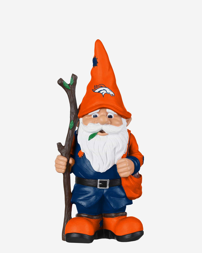 Denver Broncos Holding Stick Gnome FOCO - FOCO.com