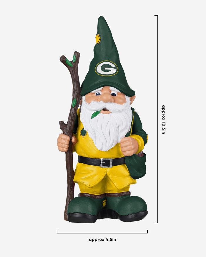 Green Bay Packers Holding Stick Gnome FOCO - FOCO.com