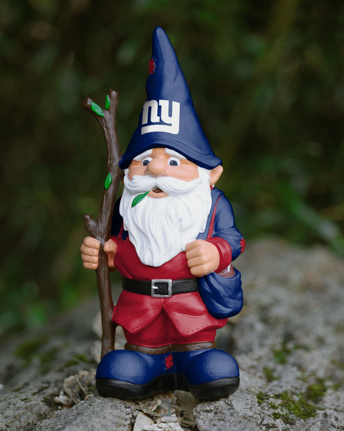 New York Giants Holding Stick Gnome FOCO - FOCO.com