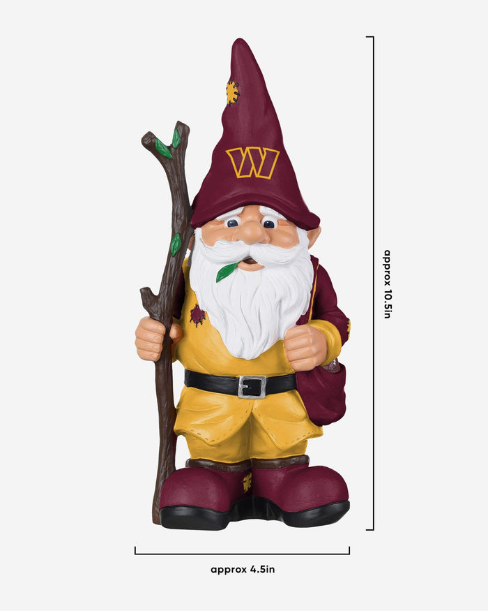 Washington Commanders Holding Stick Gnome FOCO - FOCO.com