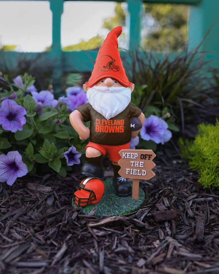 Cleveland Browns Keep Off The Field Gnome FOCO - FOCO.com