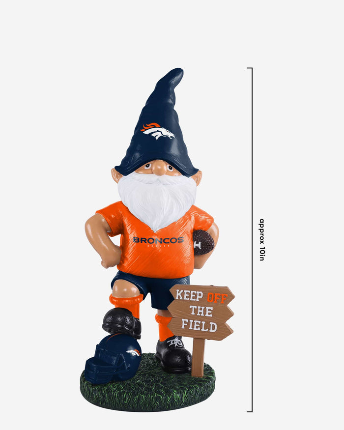 Denver Broncos Keep Off The Field Gnome FOCO - FOCO.com