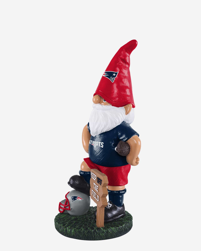 New England Patriots Keep Off The Field Gnome FOCO - FOCO.com