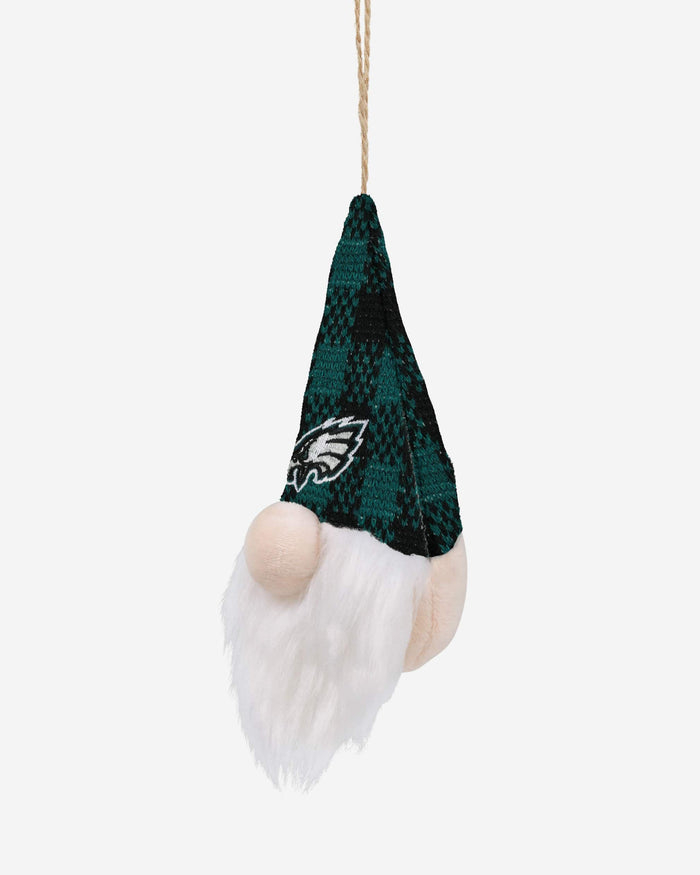 Philadelphia Eagles Plaid Hat Plush Gnome Ornament FOCO - FOCO.com