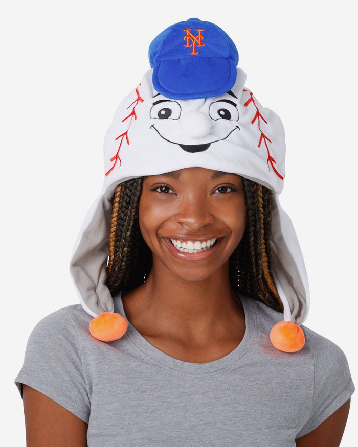 Mr Met New York Mets Mascot Plush Hat FOCO - FOCO.com