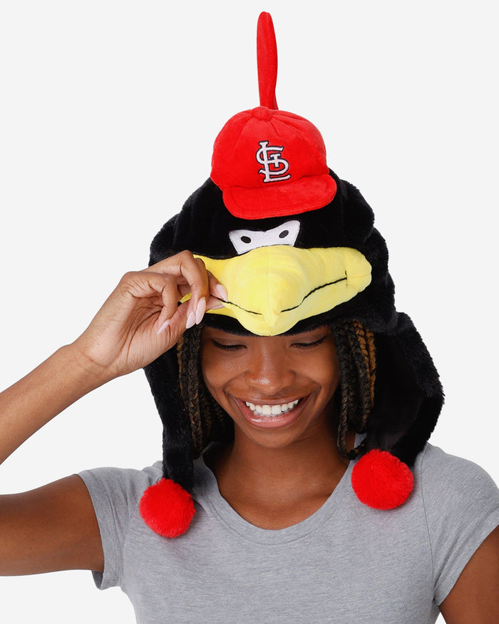 Fredbird St Louis Cardinals Mascot Plush Hat FOCO - FOCO.com