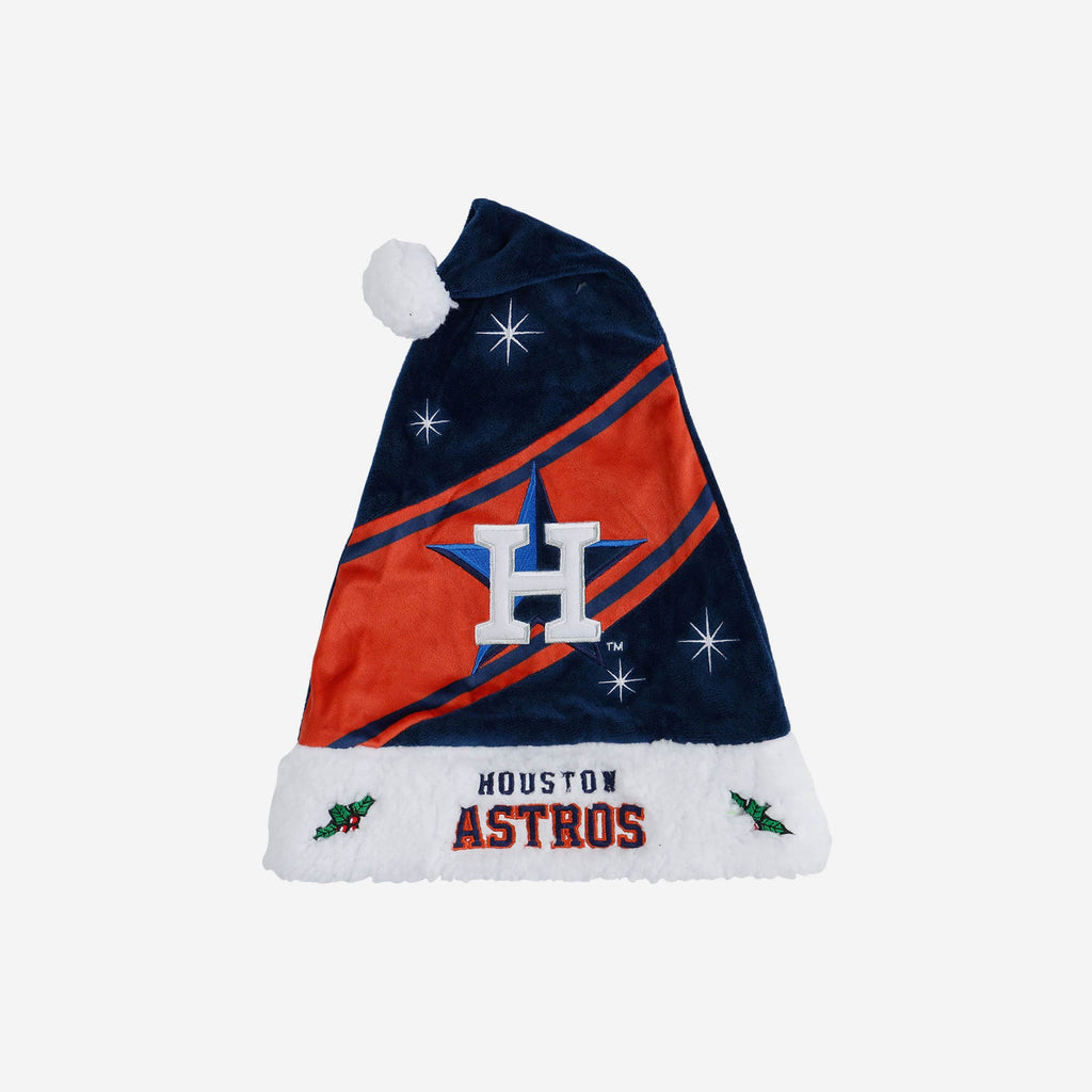 Houston Astros High End Santa Hat FOCO - FOCO.com