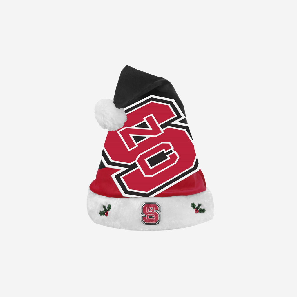 NC State Wolfpack Season Spirit Basic Santa Hat FOCO - FOCO.com