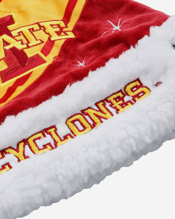 Iowa State Cyclones High End Santa Hat FOCO - FOCO.com