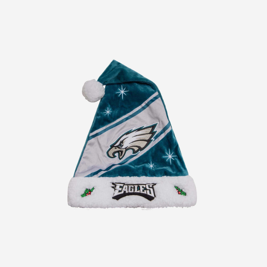 Philadelphia Eagles High End Santa Hat FOCO - FOCO.com