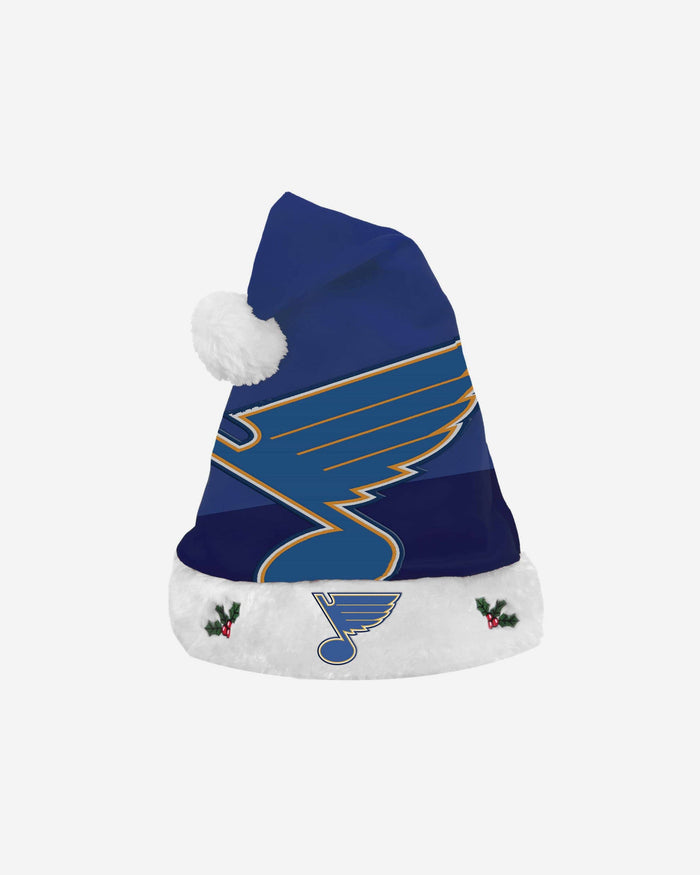 St Louis Blues Season Spirit Basic Santa Hat FOCO - FOCO.com