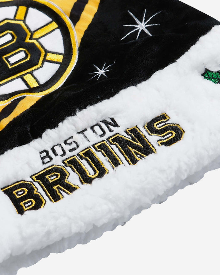 Boston Bruins High End Santa Hat FOCO - FOCO.com