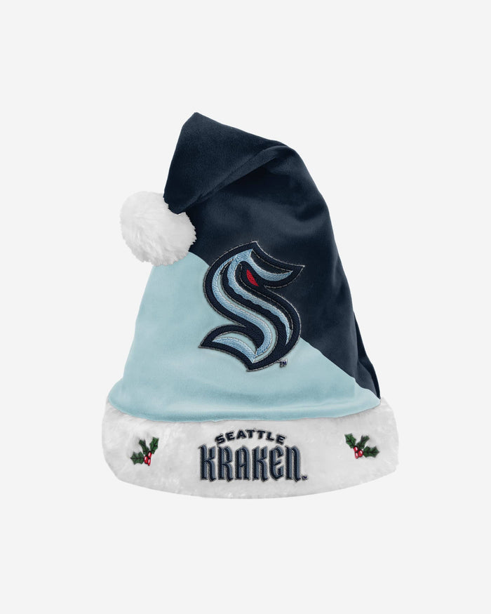 Seattle Kraken Season Spirit Basic Santa Hat FOCO - FOCO.com