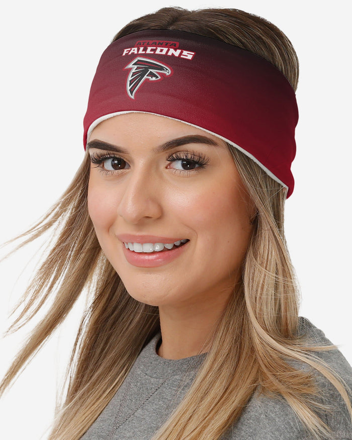 Atlanta Falcons Womens Gradient Printed Headband FOCO - FOCO.com