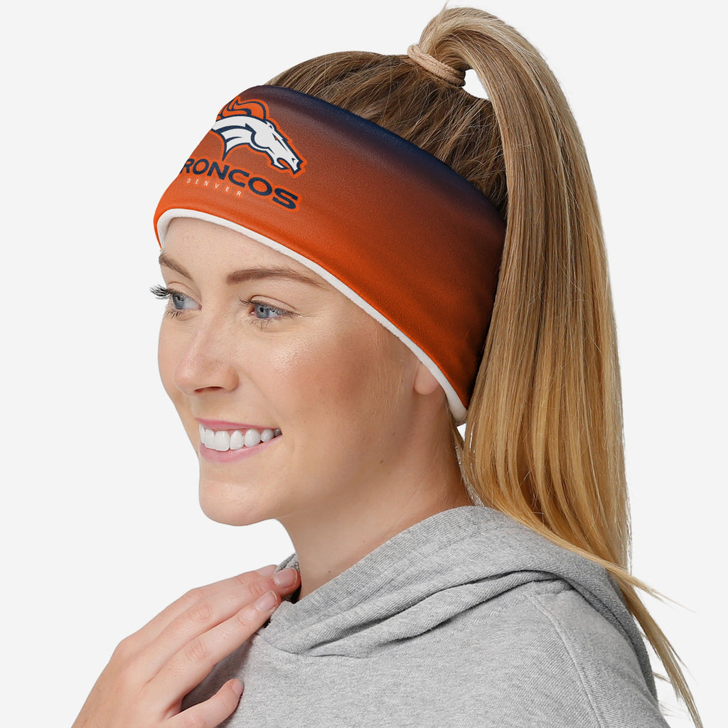 Denver Broncos Womens Gradient Printed Headband FOCO - FOCO.com