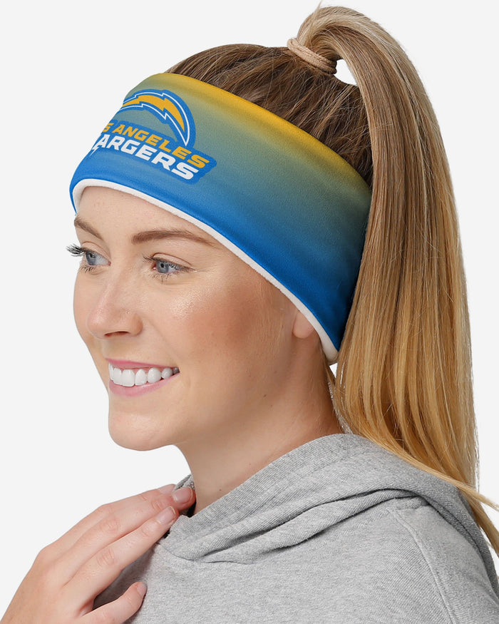 Los Angeles Chargers Womens Gradient Printed Headband FOCO - FOCO.com