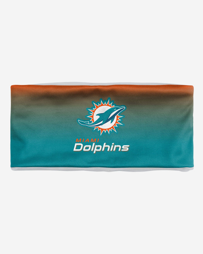 Miami Dolphins Womens Gradient Printed Headband FOCO - FOCO.com