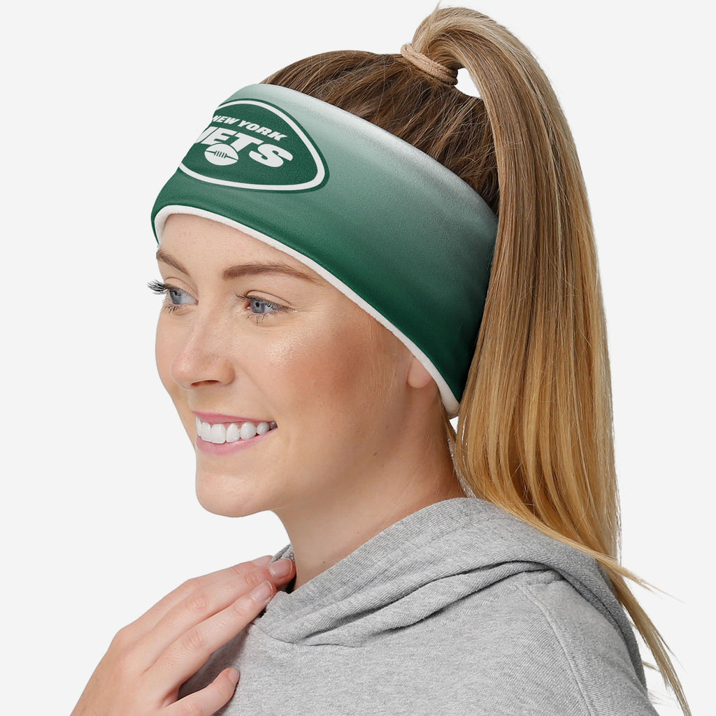 New York Jets Womens Gradient Printed Headband FOCO - FOCO.com