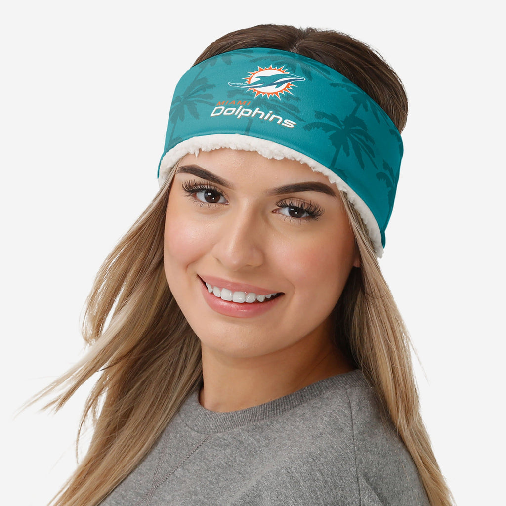 Miami Dolphins Womens Head Start Headband FOCO - FOCO.com