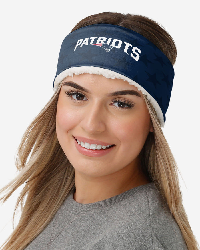 New England Patriots Womens Head Start Headband FOCO - FOCO.com