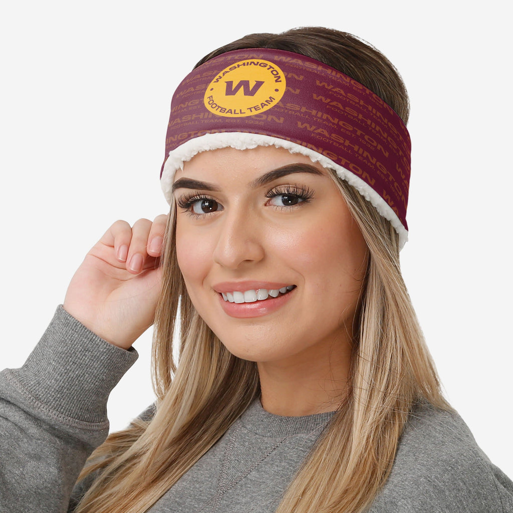 Washington Commanders Womens Original Head Start Headband FOCO - FOCO.com