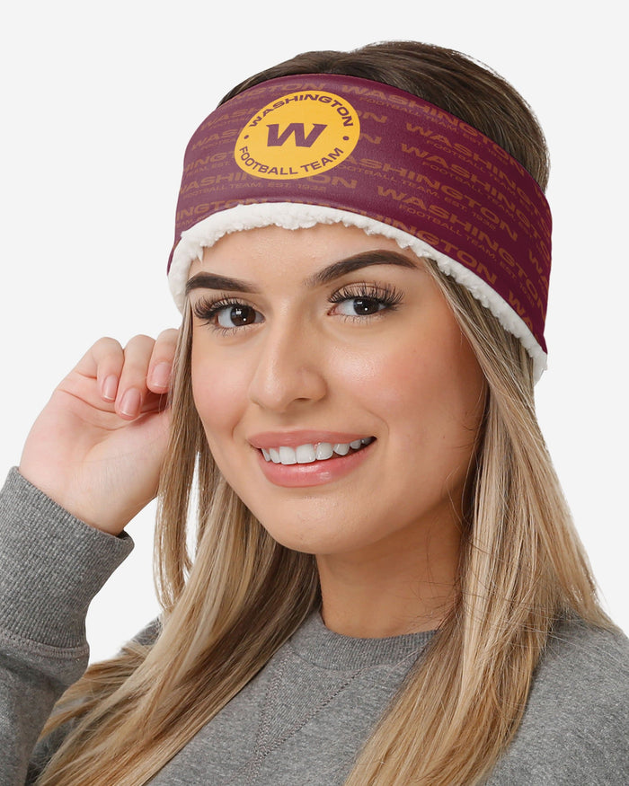Washington Commanders Womens Original Head Start Headband FOCO - FOCO.com