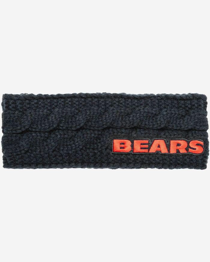 Chicago Bears Womens Knit Fit Headband FOCO - FOCO.com