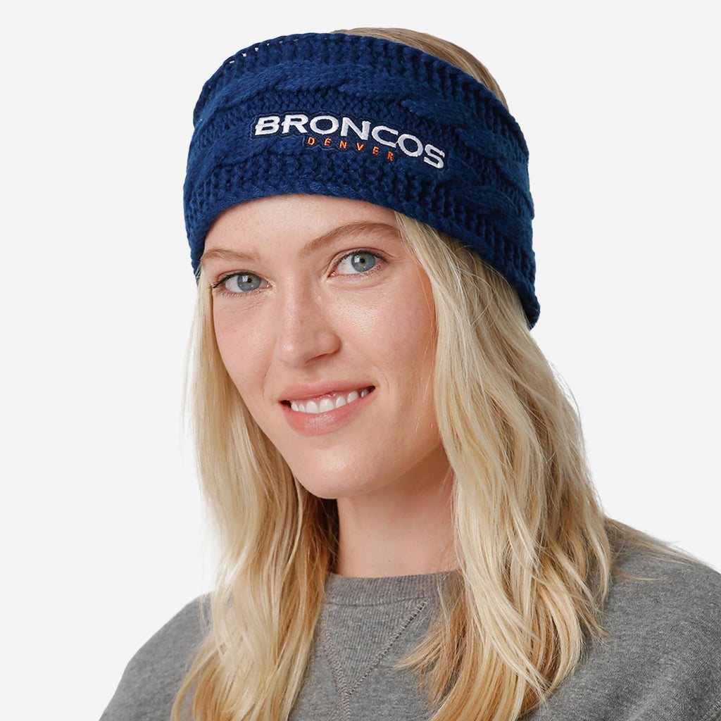 Denver Broncos Womens Knit Fit Headband FOCO - FOCO.com