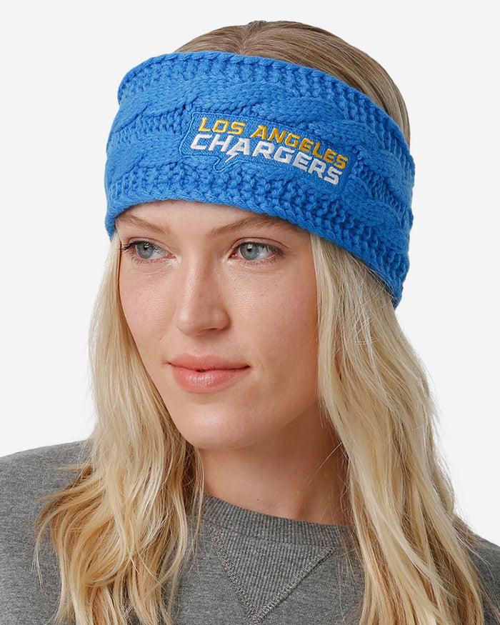 Los Angeles Chargers Womens Knit Fit Headband FOCO - FOCO.com