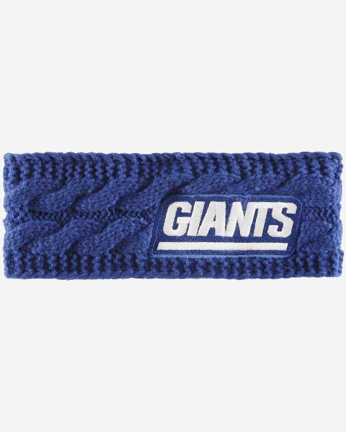 New York Giants Womens Knit Fit Headband FOCO - FOCO.com