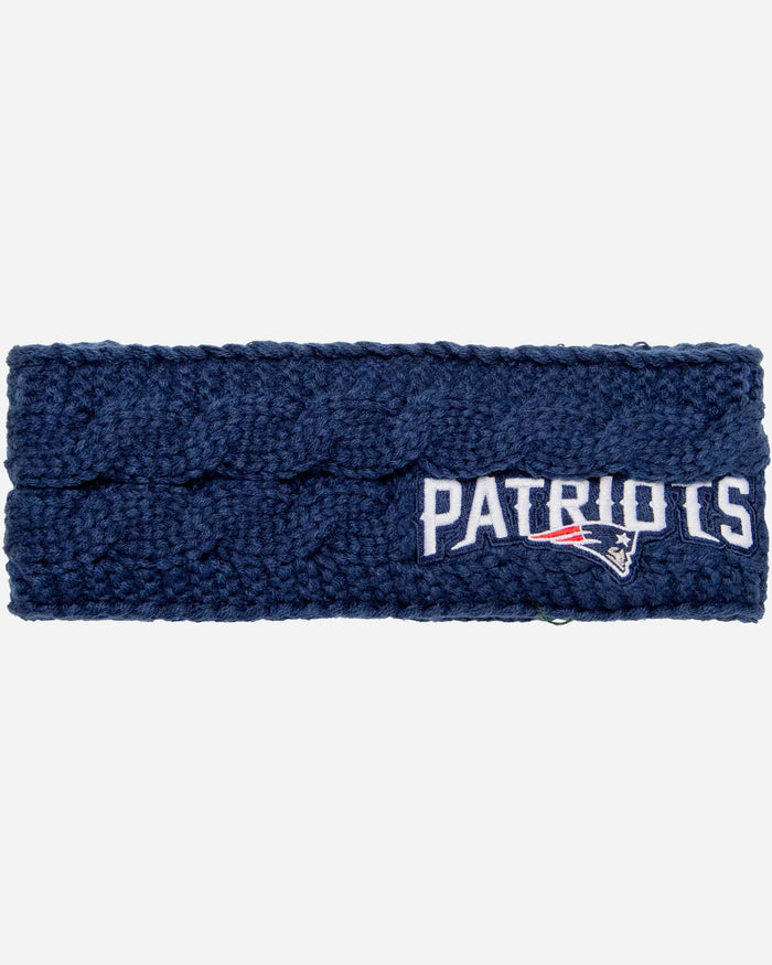 New England Patriots Womens Knit Fit Headband FOCO - FOCO.com