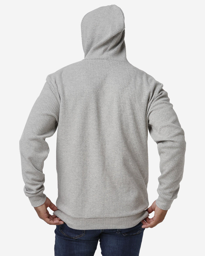 New York Mets Gray Woven Hoodie FOCO - FOCO.com