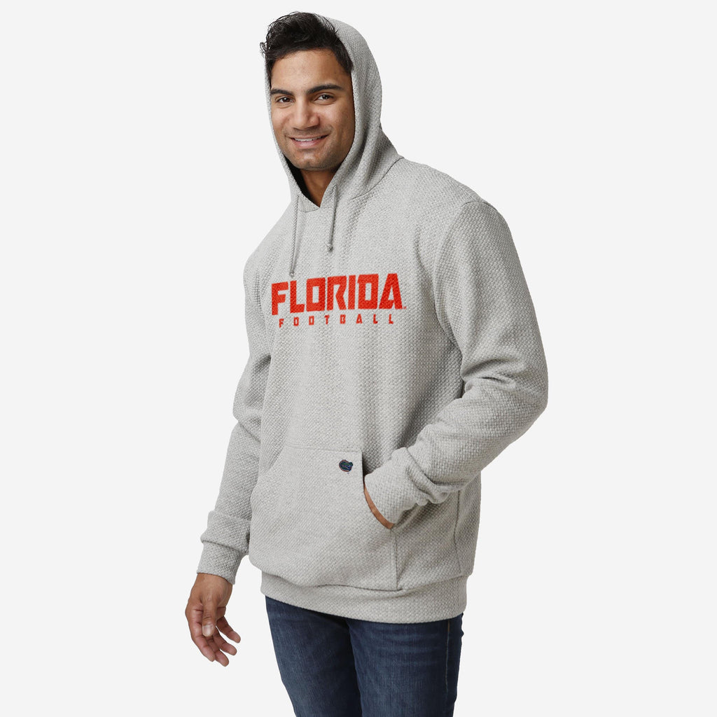 Florida Gators Gray Woven Hoodie FOCO M - FOCO.com