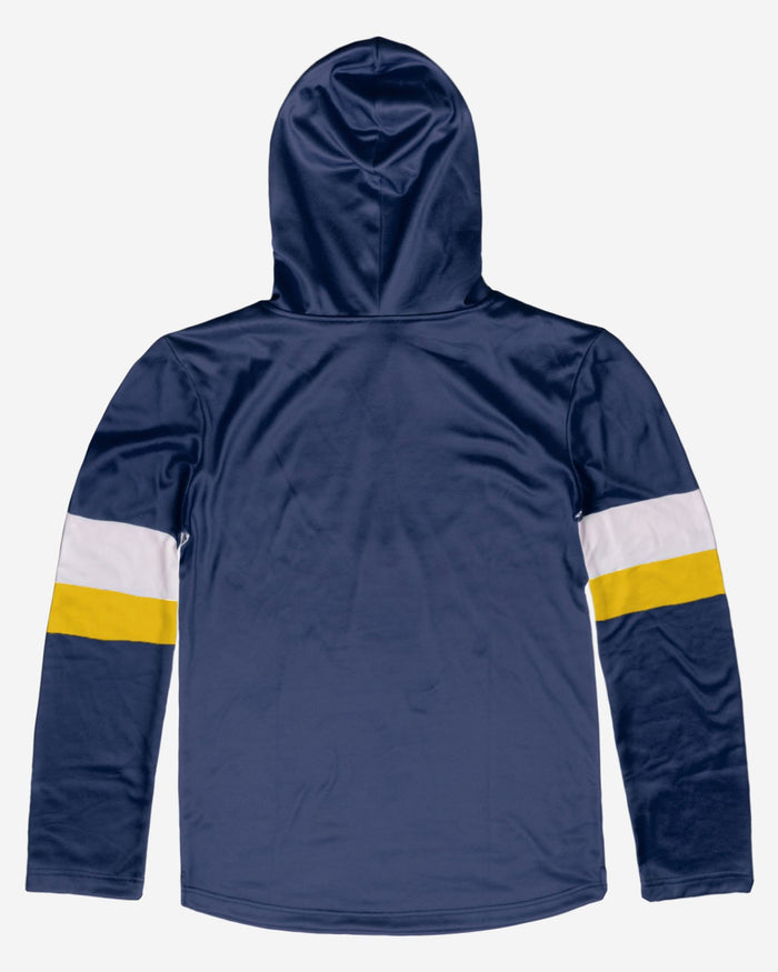 Michigan Wolverines Quarter Zip Hoodie FOCO - FOCO.com