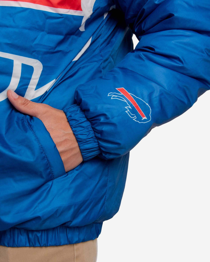 Buffalo Bills Tundra Puffy Poly Fill Pullover FOCO - FOCO.com