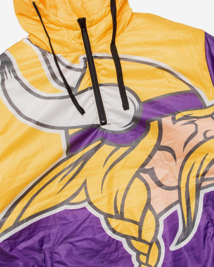 Minnesota Vikings Tundra Puffy Poly Fill Pullover FOCO - FOCO.com