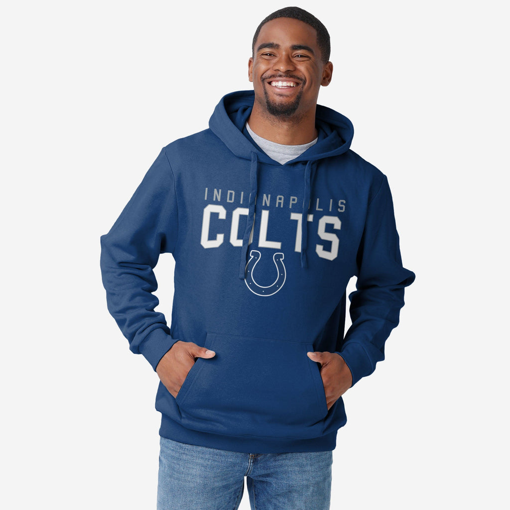 Indianapolis Colts Solid Hoodie FOCO S - FOCO.com