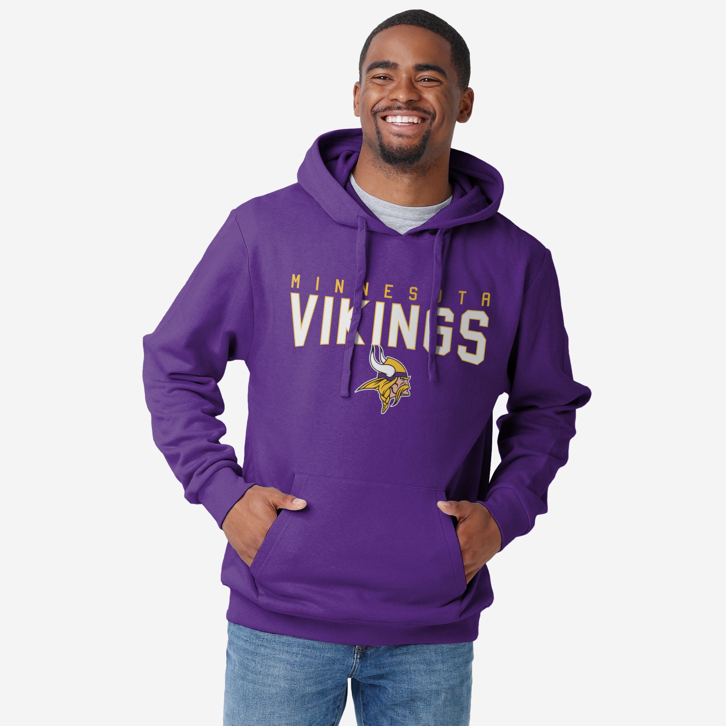 Minnesota Vikings Solid Hoodie FOCO