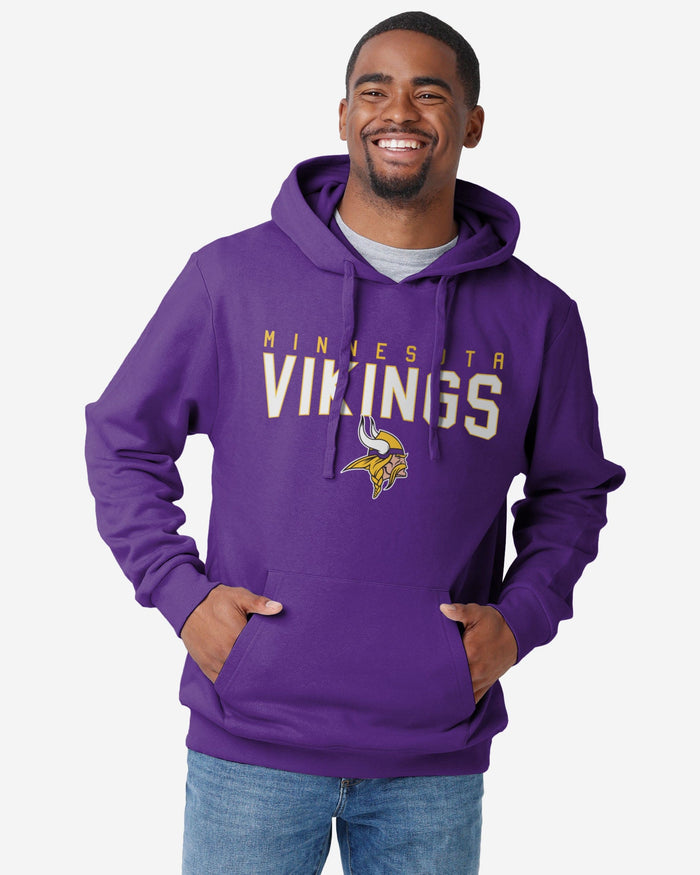 Minnesota Vikings Solid Hoodie FOCO S - FOCO.com
