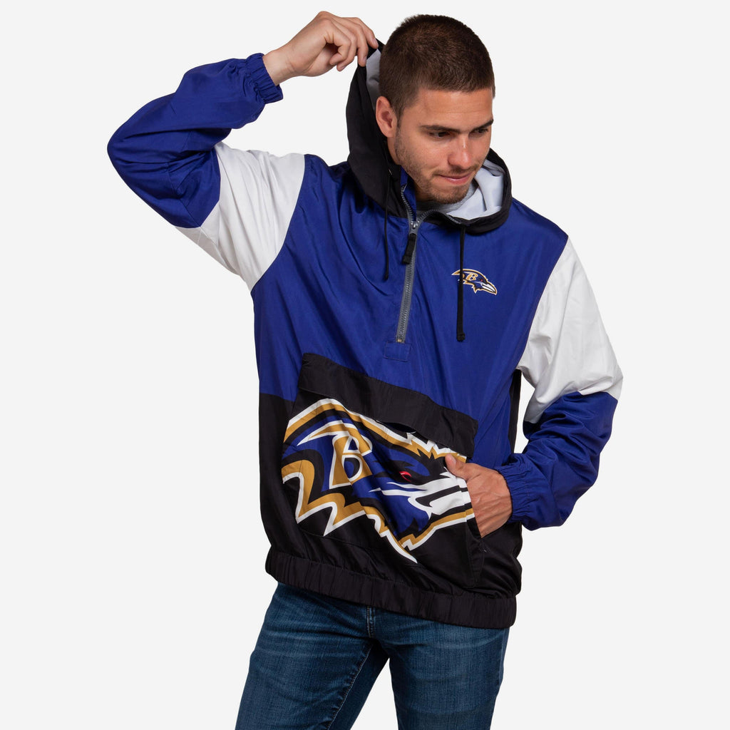 Baltimore Ravens Warm-Up Windbreaker FOCO S - FOCO.com