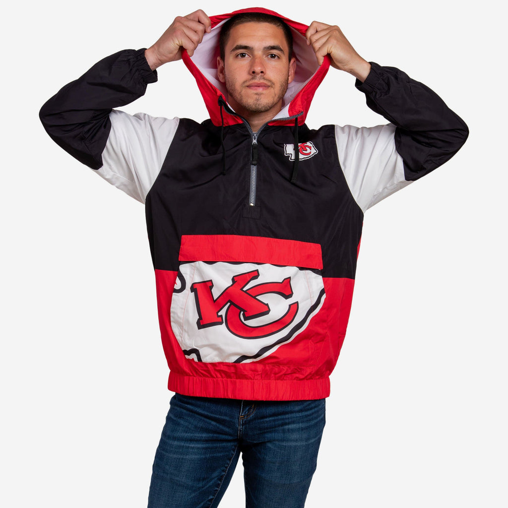 Kansas City Chiefs Warm-Up Windbreaker FOCO S - FOCO.com