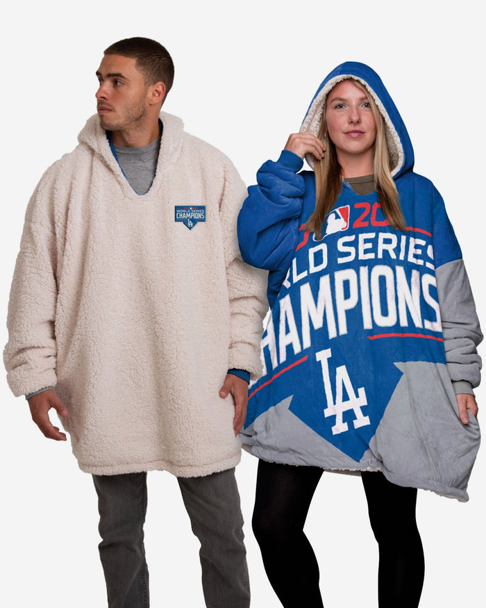 Los Angeles Dodgers 2020 World Series Champions Reversible Hoodeez FOCO - FOCO.com