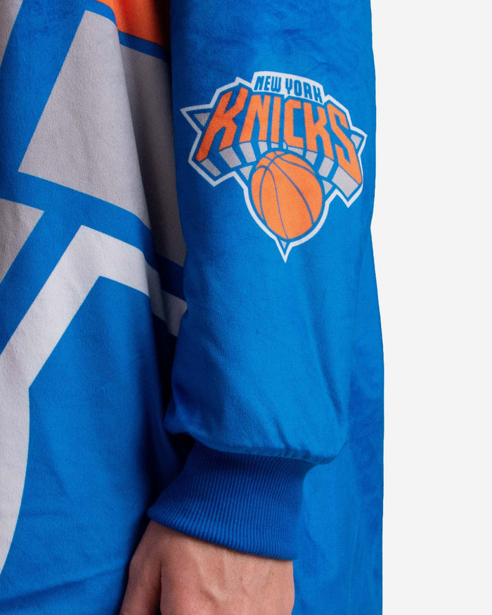 New York Knicks Reversible Colorblock Hoodeez FOCO - FOCO.com
