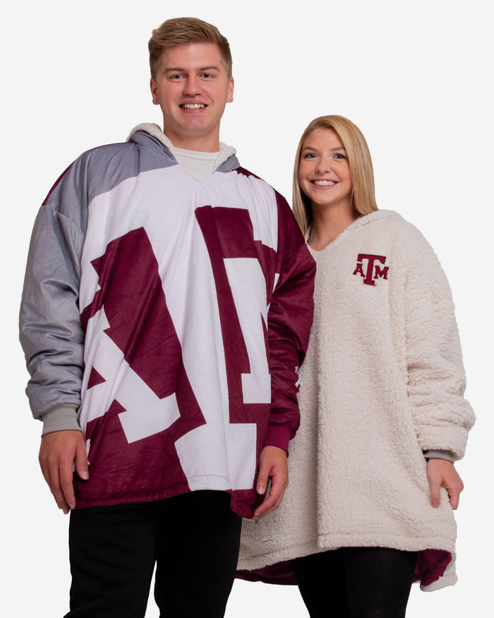 Texas A&M Aggies Reversible Colorblock Hoodeez FOCO - FOCO.com