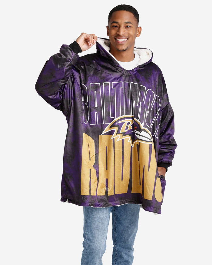 Baltimore Ravens Bold Logo Camo Hoodeez FOCO - FOCO.com