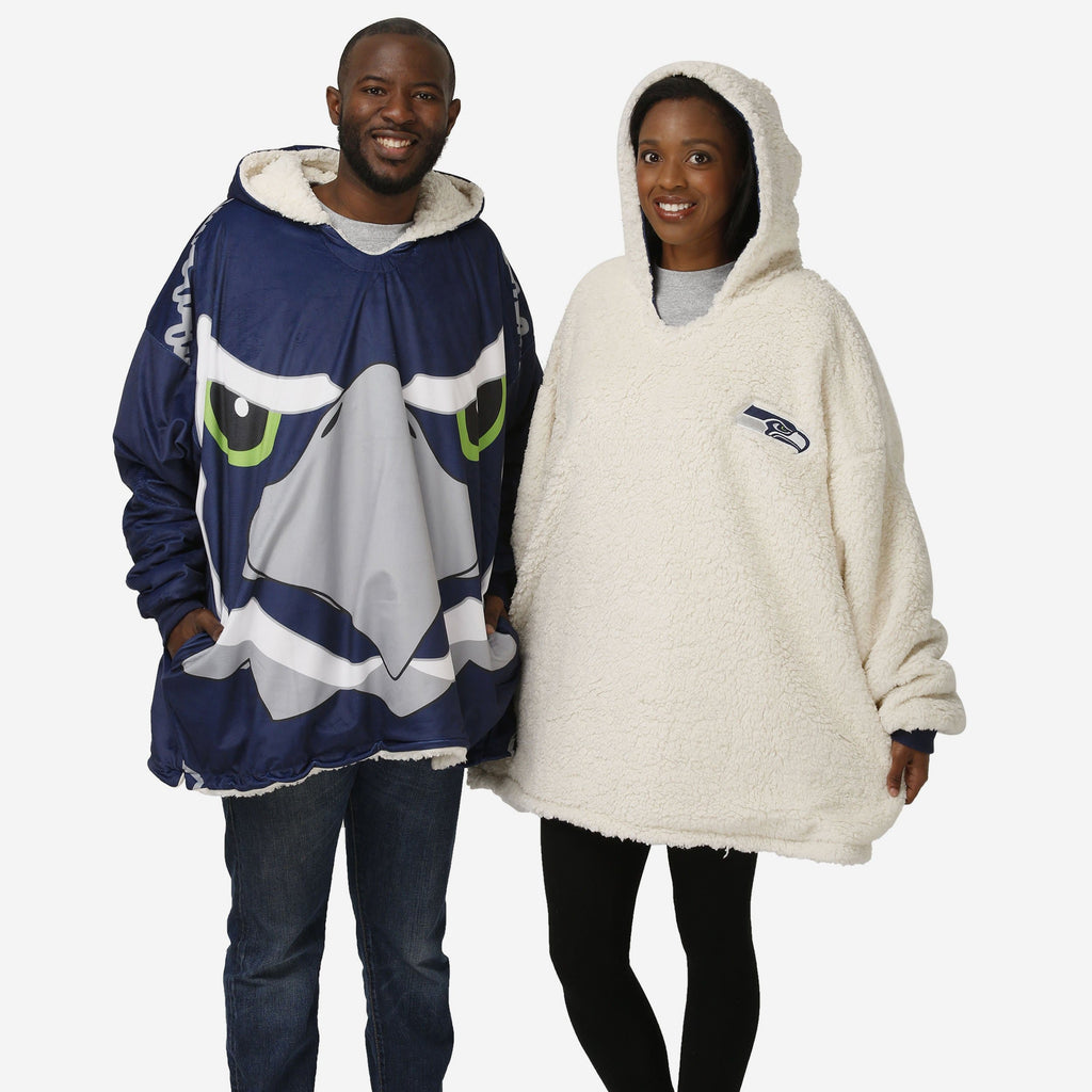 Blitz Seattle Seahawks Reversible Mascot Hoodeez FOCO - FOCO.com